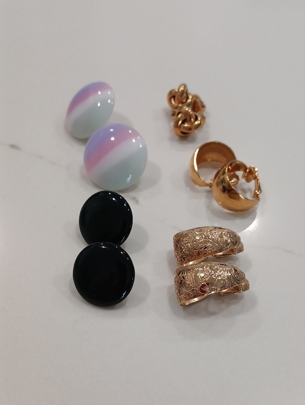 🌼Vintage Clip-On Earrings Costume Jewelry